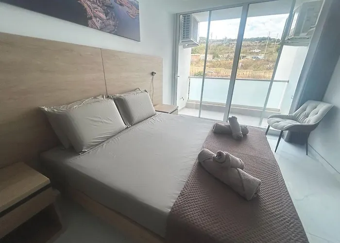 Lägenhet Gorgeous 1-br Seaview St. Paul's Bay